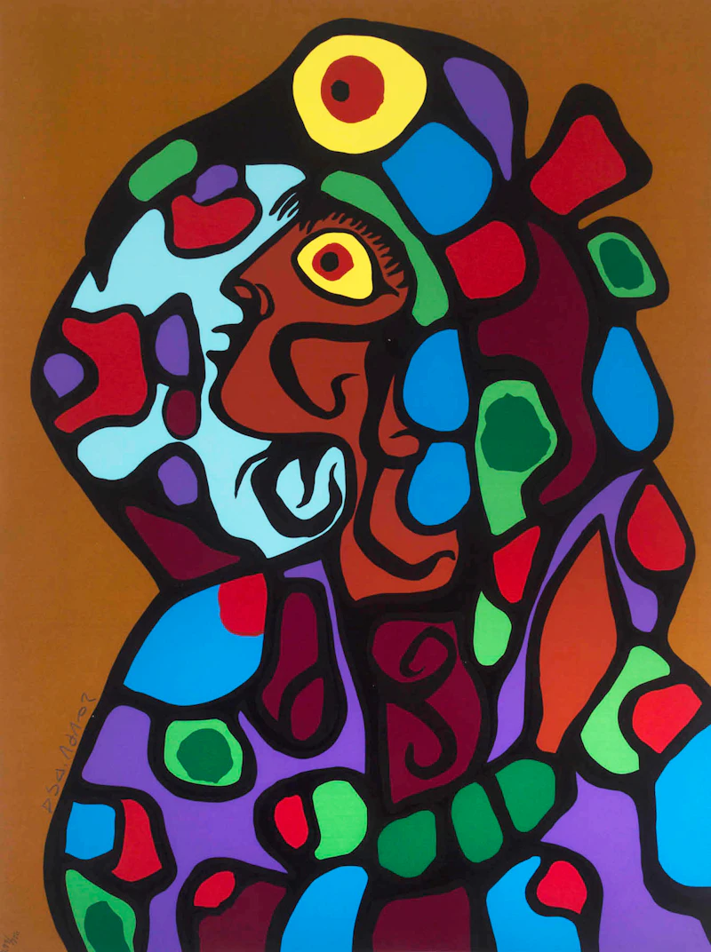 Norval Morrisseau, The Art of Norval Morrisseau: Collection of 5 Prints in Original Portfolio, 5 colour serigraphs, 1979 - view 6