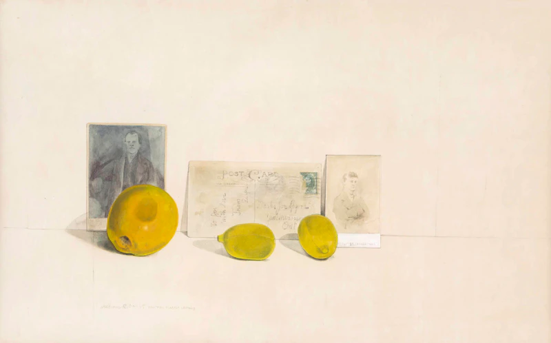 William Griffith Roberts, And Two Plastic Lemons, watercolour - view 2