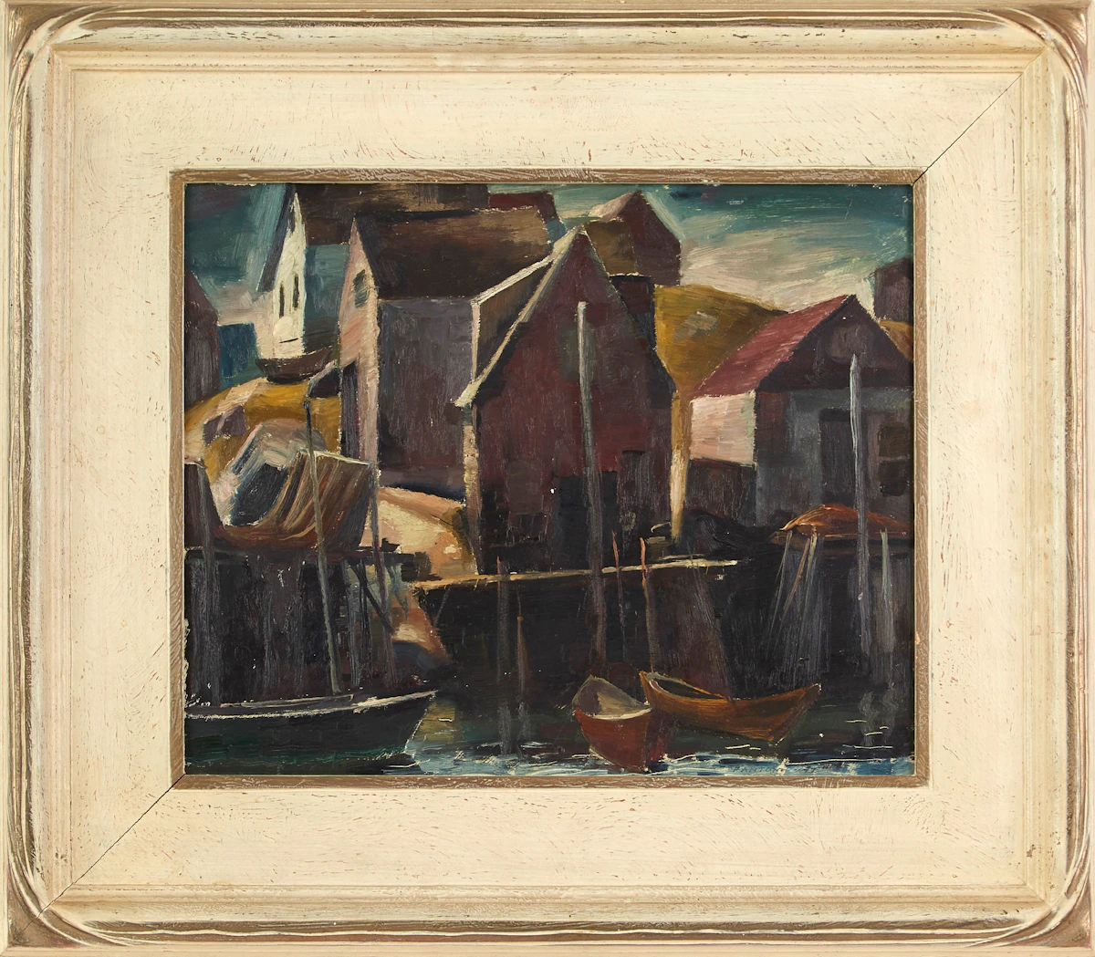 Lawrence Arthur Colley Panton, Morning, Indian Harbour, oil on board, circa 1947