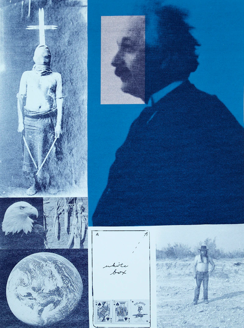 Carl Beam, Albert in the Blue Zone, colour silkscreen - view 2