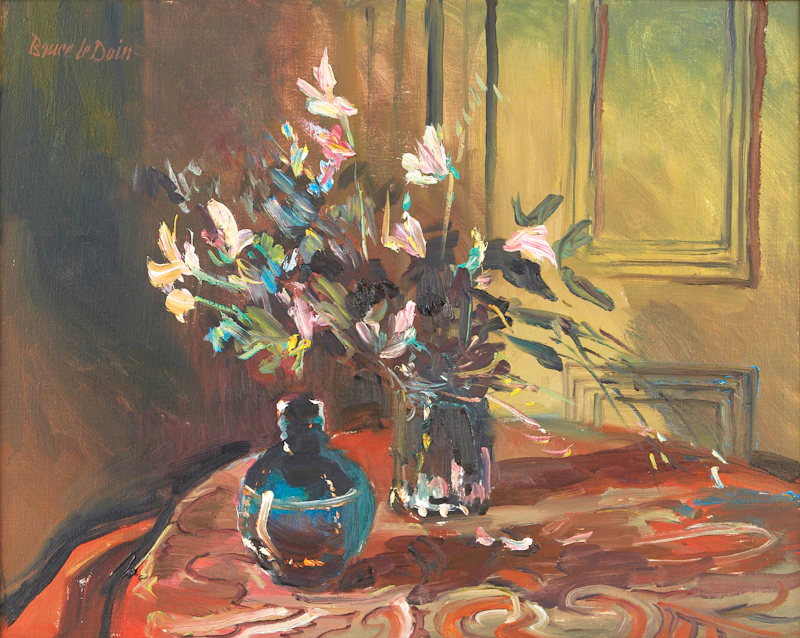 Bruce Le Dain, Still Life in the Hurtubise House, Westmount, Quebec, oil on canvas, 1995 - view 2