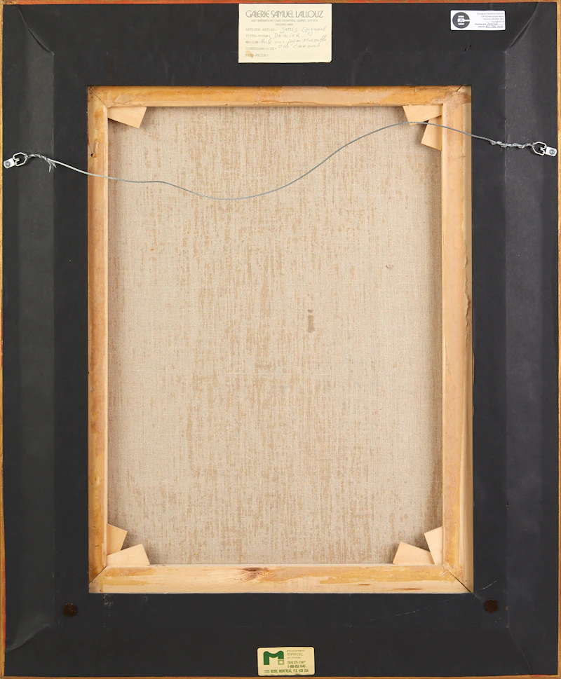 James Coignard, Damier, mixed media on paper - view 3