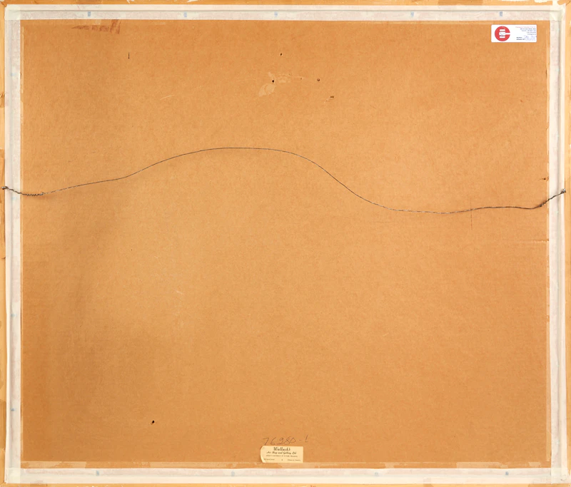 Bruno Joseph Bobak, Waterfront Landscape, ink wash on paper - view 3