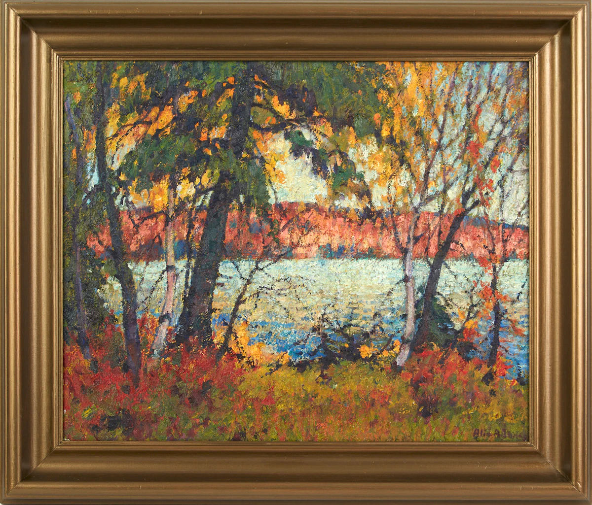 Alice Amelia Innes, Autumn Splendor, oil on canvas