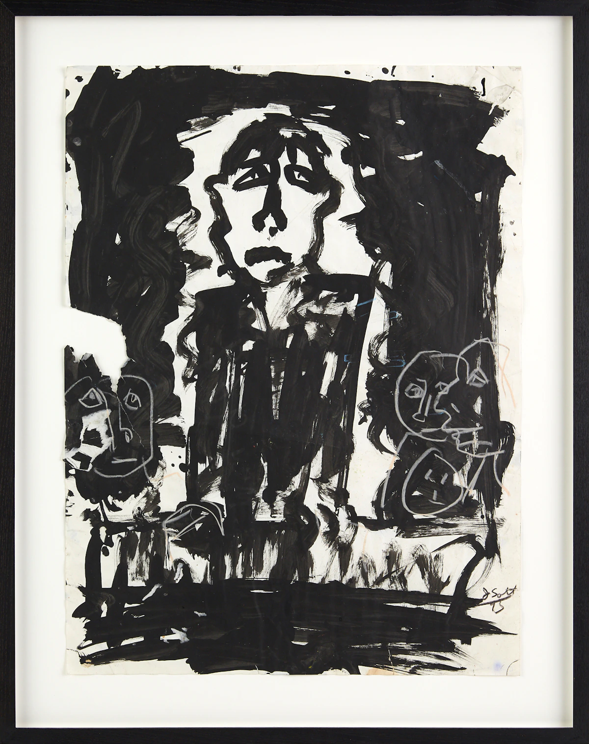 John Scott, Figure in Suit, mixed media, 1995