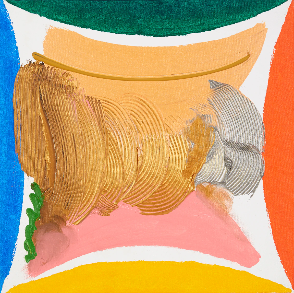Joseph Drapell, Abstraction, acrylic on canvas, 2003