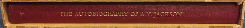 Alexander Young Jackson, A Painter’s Country: The Autobiography of A.Y. Jackson, book, 1958 - view 31
