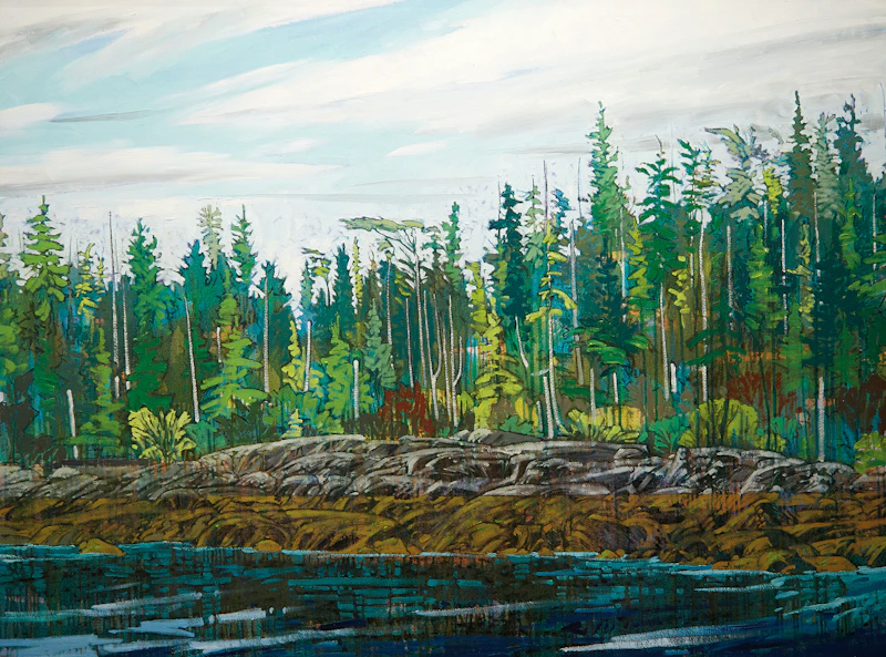 Ivory Point, Low Tide by Edward W. (Ted) Godwin