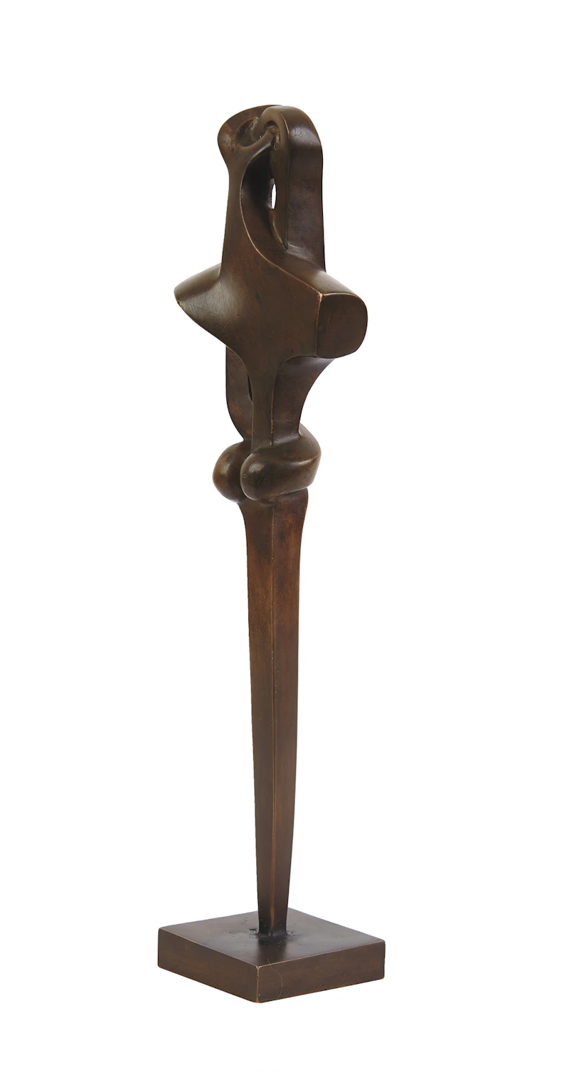 Sorel Etrog, The Couple Study, bronze, 1965 - view 2