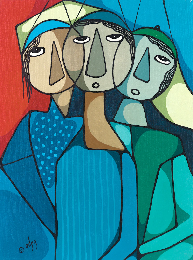 Daphne Odjig, Stage Fright
