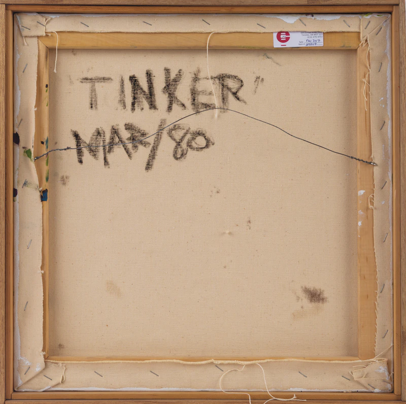 William Ronald, Tinker, oil on canvas, 1980 - view 3