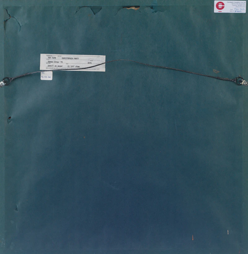 Christopher Pratt, Donna, pencil drawing, 1975 - view 4