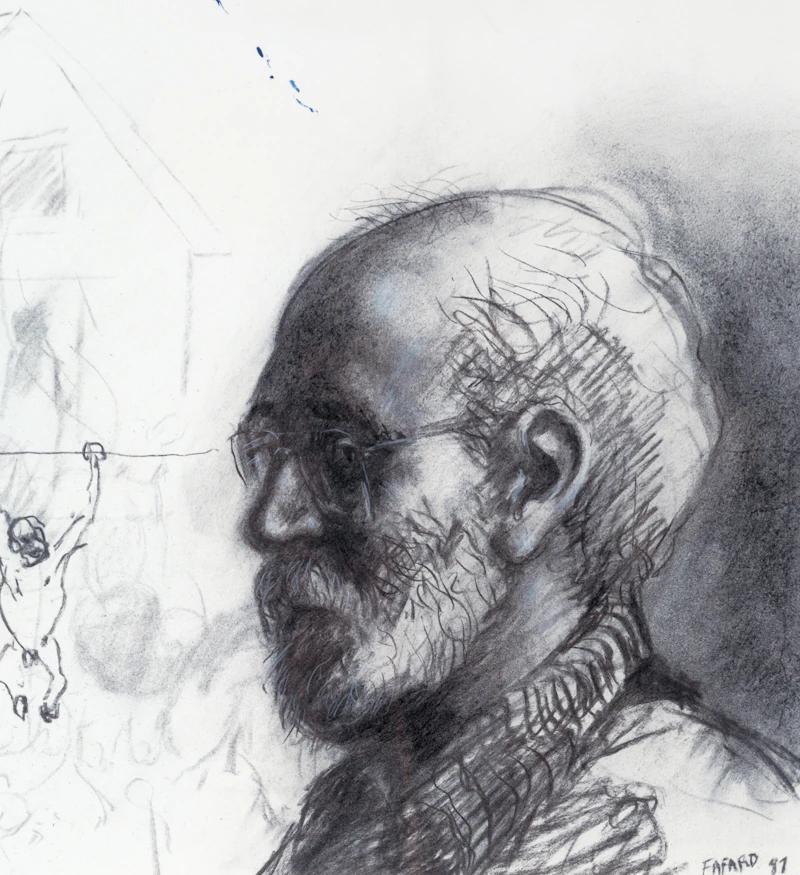 Joe Fafard, Self Portrait