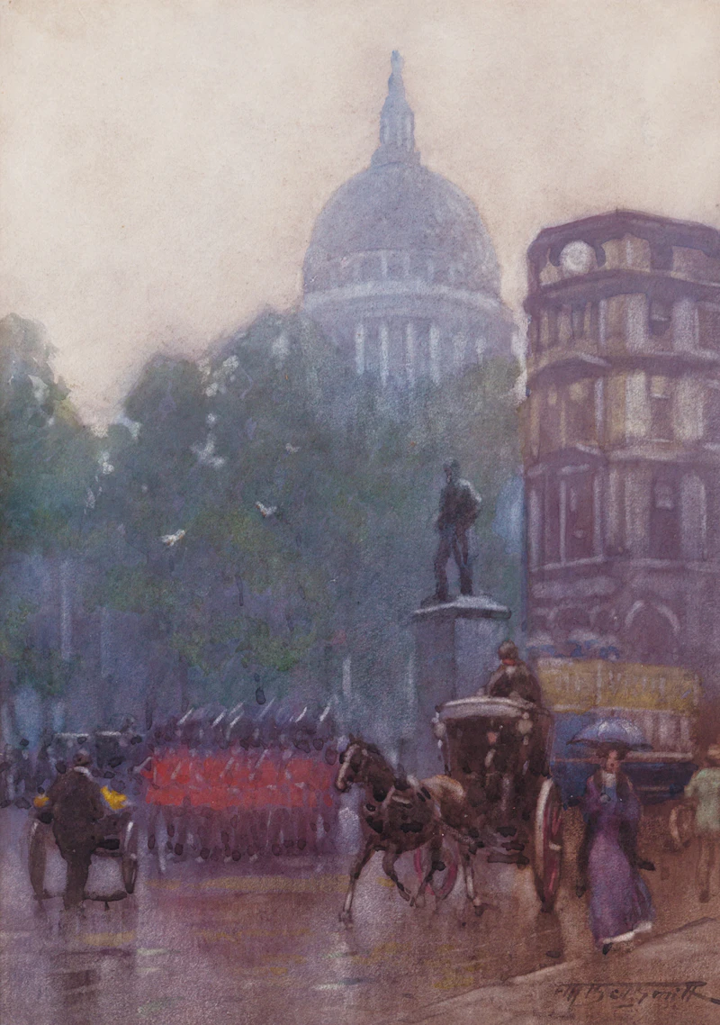 Frederic Marlett Bell-Smith, St. Paul’s Dome, London