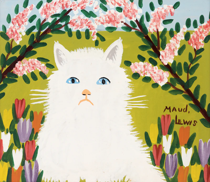 Maud Lewis, The White Cat