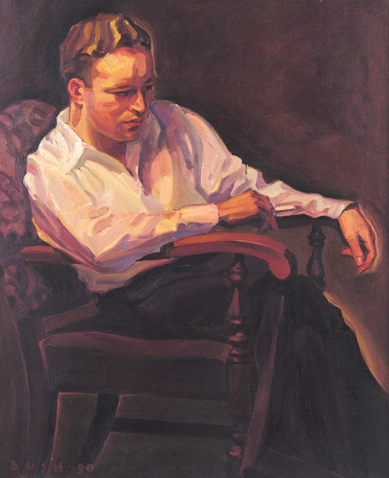 Jack Hamilton Bush, Portrait of Leslie Charles Wookey