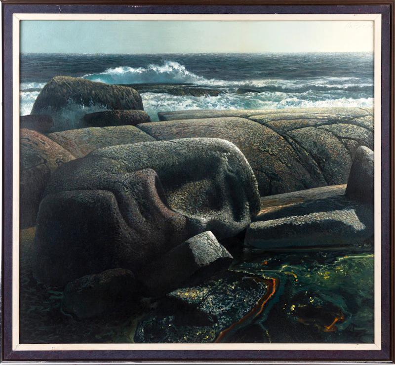 Ronald William Bolt, Summer Twilight, South Shore, oil on canvas, 1996 - view 2
