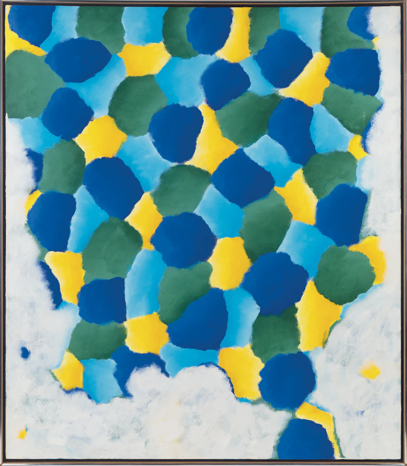 Gershon Iskowitz, Spring Yellows - B, oil on canvas, 1982 - view 2