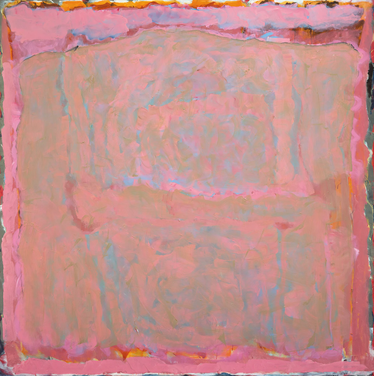 Jean Albert McEwen, Envers de Paysage, oil on canvas, 1981