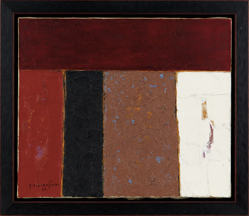 Paul-Vanier Beaulieu, Tango (Espagne), oil on canvas, 1962 - view 2