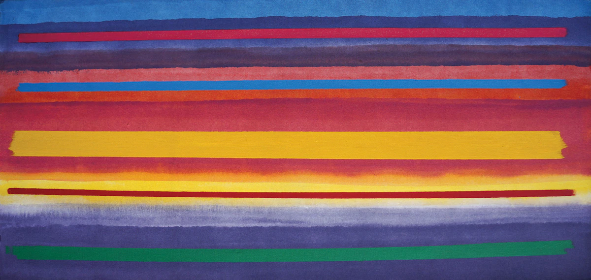 William Perehudoff, AC-78-20, acrylic on canvas, 1978