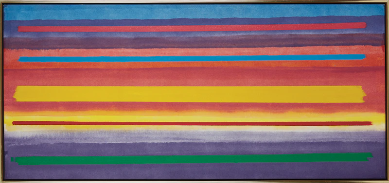 William Perehudoff, AC-78-20, acrylic on canvas, 1978 - view 3