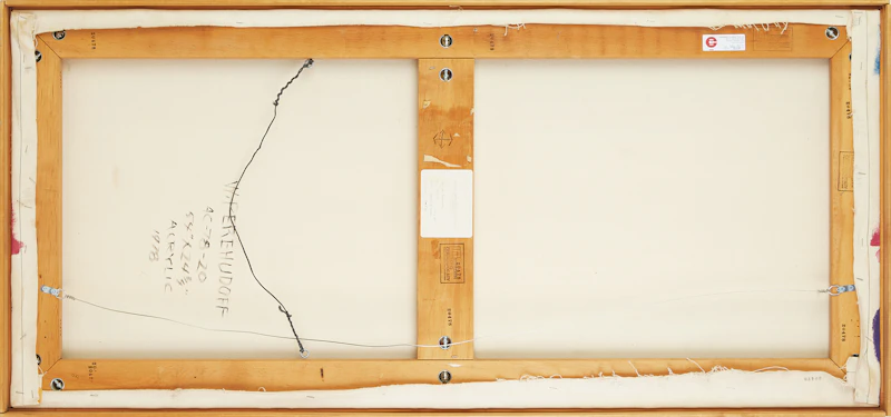 William Perehudoff, AC-78-20, acrylic on canvas, 1978 - view 4