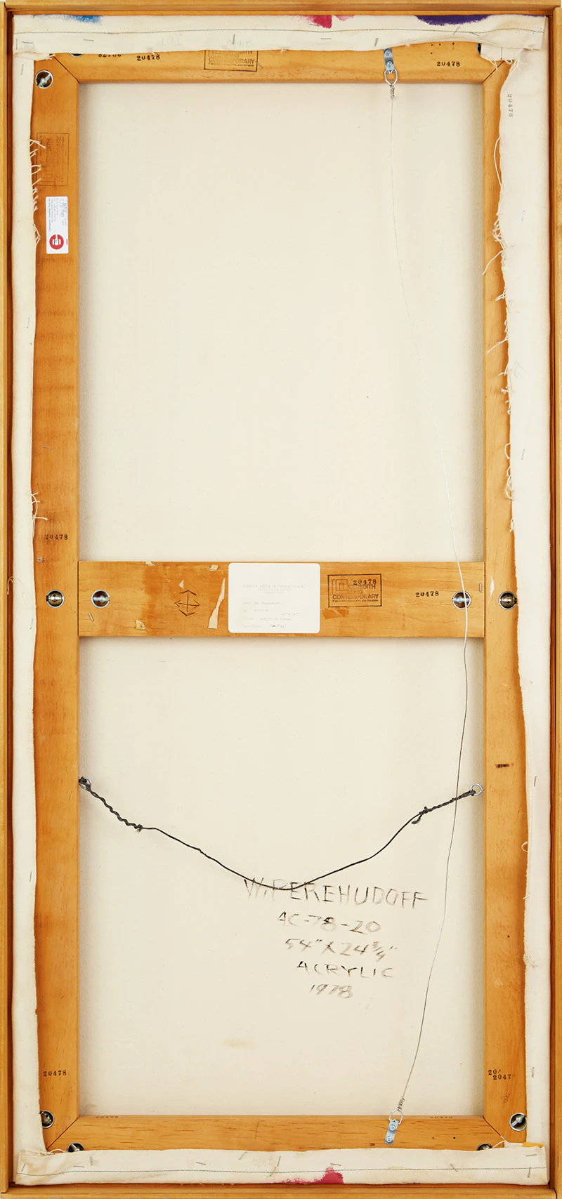 William Perehudoff, AC-78-20, acrylic on canvas, 1978 - view 5