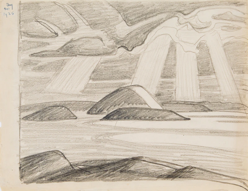 Lawren Stewart Harris, Lake Superior (I.D. 463)