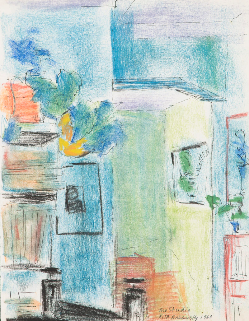 Rita Briansky, The Studio; Mountain Lake