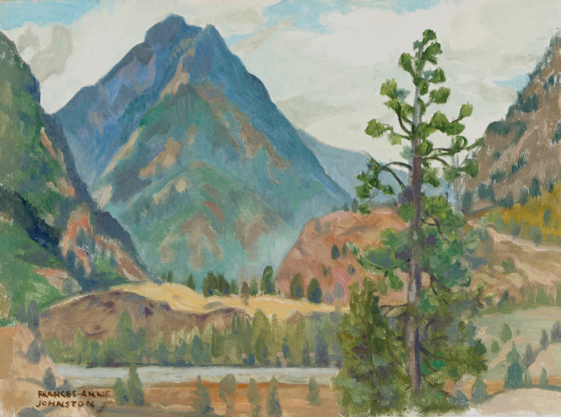 Cayoose Pass Lillooet B.C.  by Frances Anne Johnston