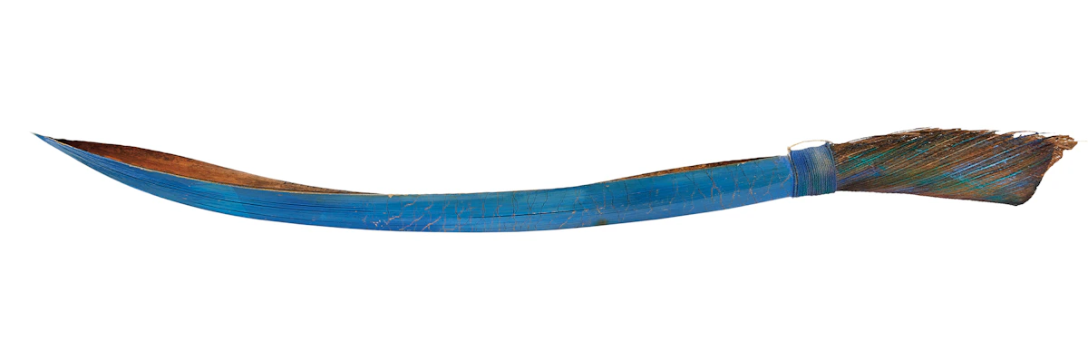 Susan Longmire, Fish, painted wooden sculpture