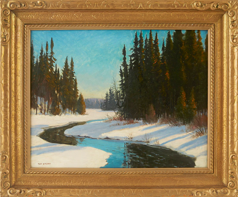 Thirty Lake Creek by Thomas Albert Stone