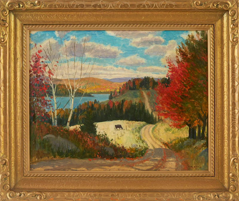 Homesteaders Road, Lynx Lake by Thomas Albert Stone