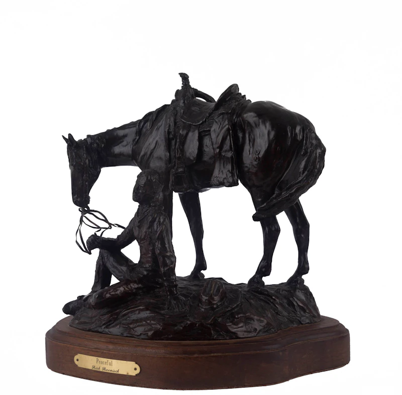 Rich Roenisch, Peaceful, bronze - view 2