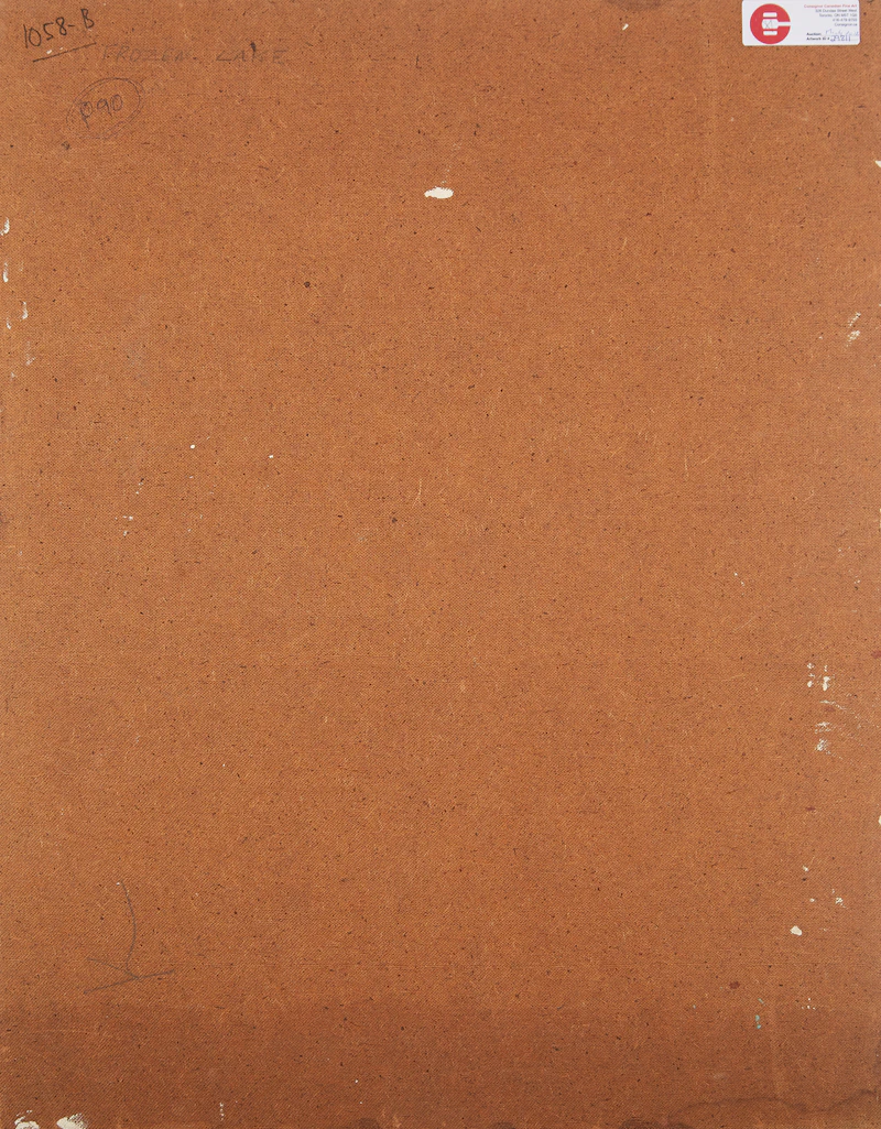 Peter Haworth, Frozen Lake, oil on board - view 2