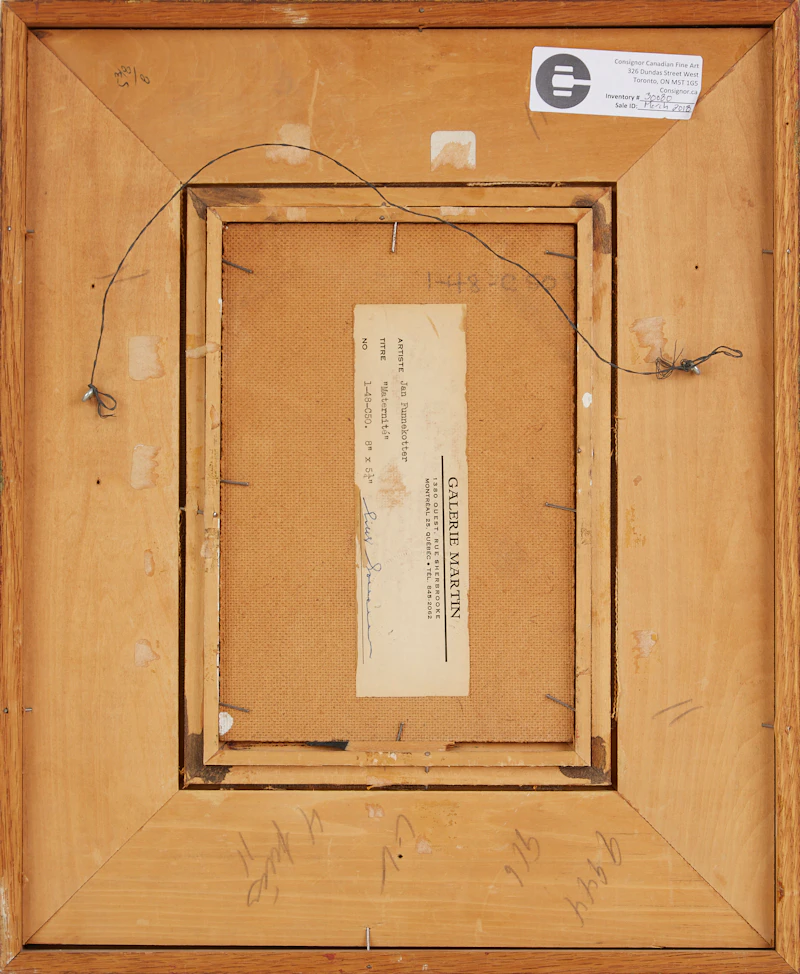 Jan Funnekotter, Maternite, oil on board - view 3