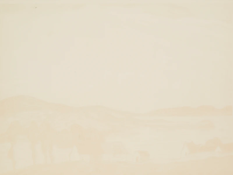 Joseph Ernest Sampson, Gaspe, silkscreen, circa 1950 - view 2