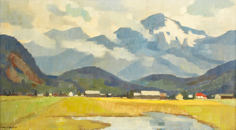 Morning, Fraser Valley, British Columbia by Thomas Keith Roberts
