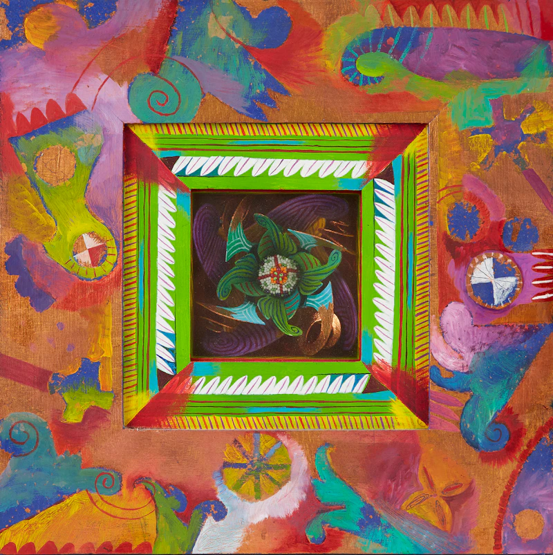 Undissected Flower by Lynne McIlvride Evans