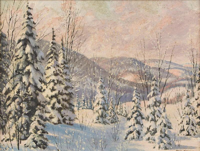 Fresh Snow, Emsvale by Thomas Albert Stone