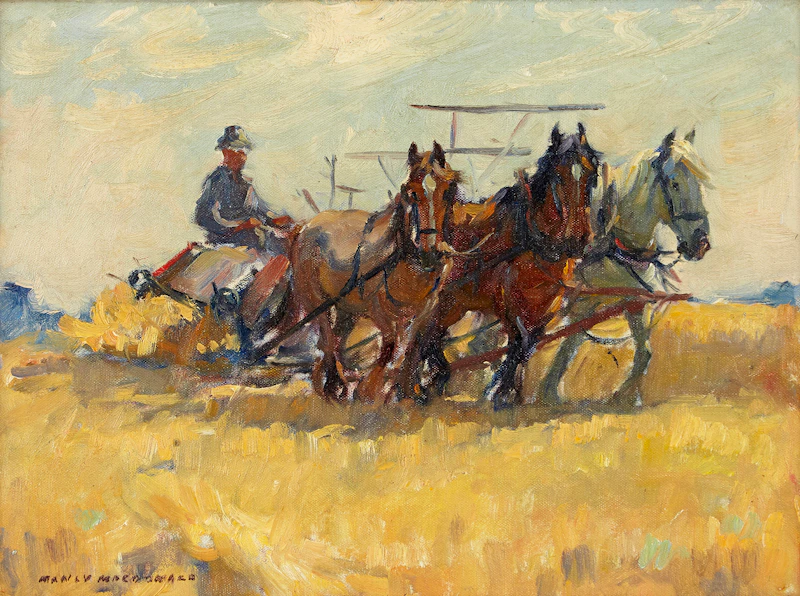 Working in the Field by Manly Edward MacDonald