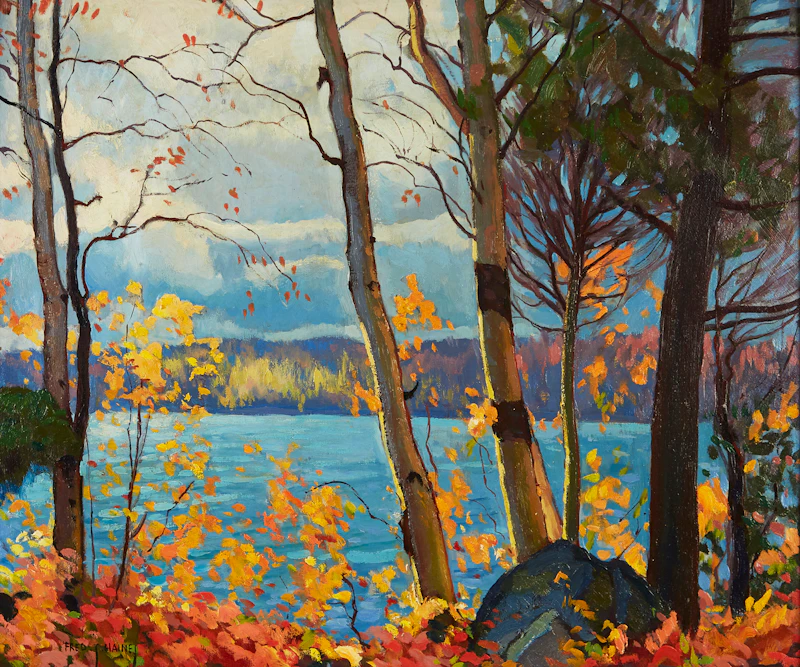 Frederick Stanley Haines, Lakeside Landscape