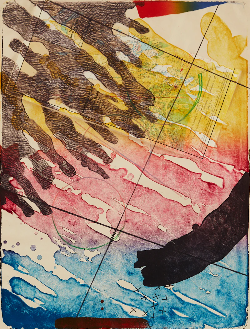 Untitled Composition by Don Holman