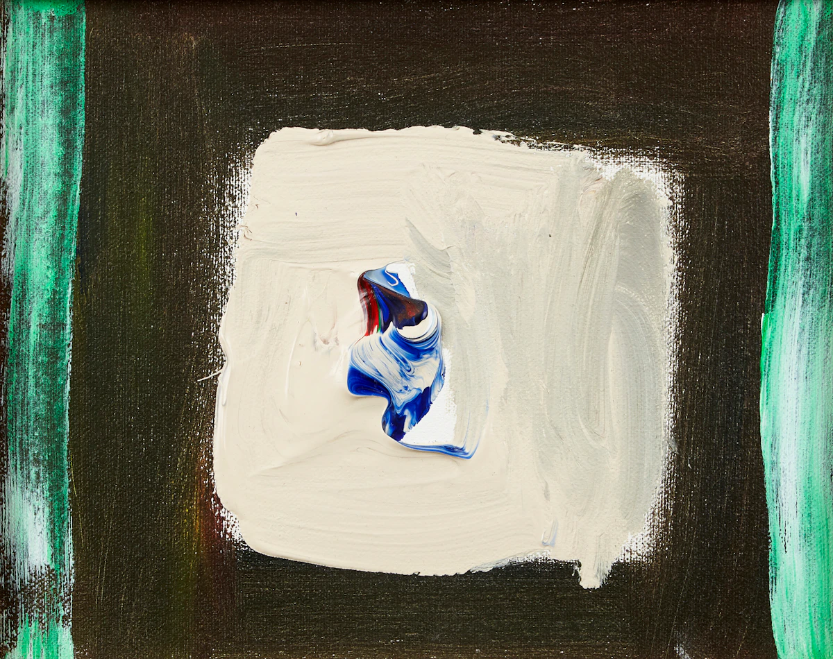 William Ronald, Untitled Abstract, acrylic on canvas