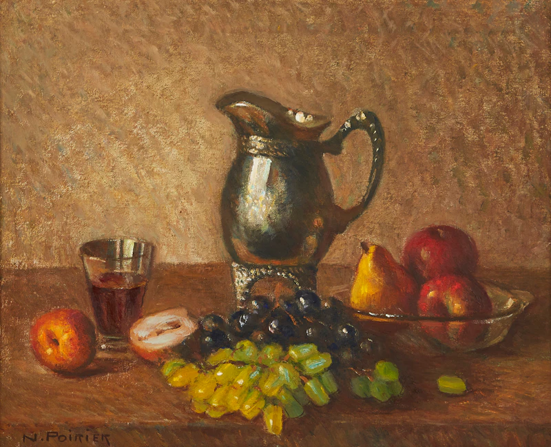 Narcisse Poirier, Antiquité et fruits