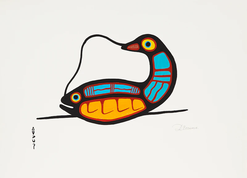Richard Bedwash, Untitled (Bird and Fish)