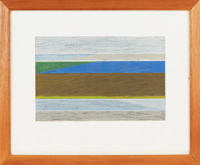 Gordon Appelbe Smith, Low Tide, colour serigraph - view 2