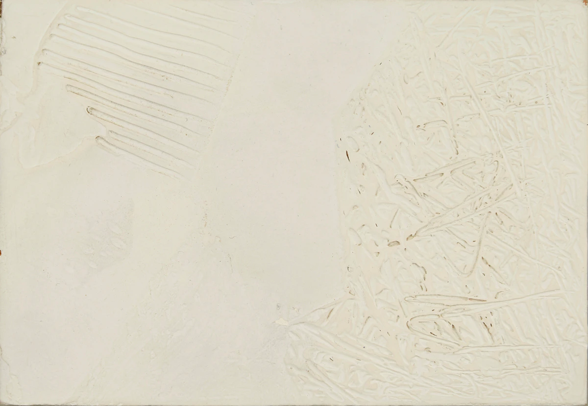 Ronald Langley Bloore, White Painting, 1971/72, oil on masonite, 1971