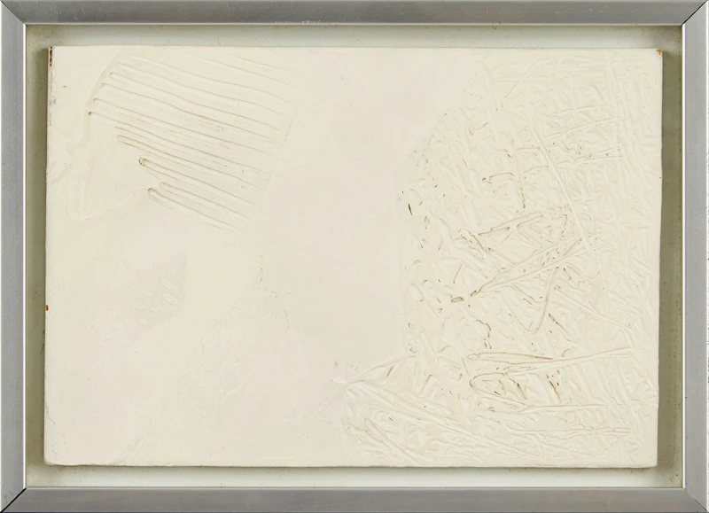 Ronald Langley Bloore, White Painting, 1971/72, oil on masonite, 1971 - view 2